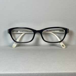 Authentic Diane‎ Von Furstenberg DVF5047 200 Brown/Ivory Eyeglasses 50-17-135
